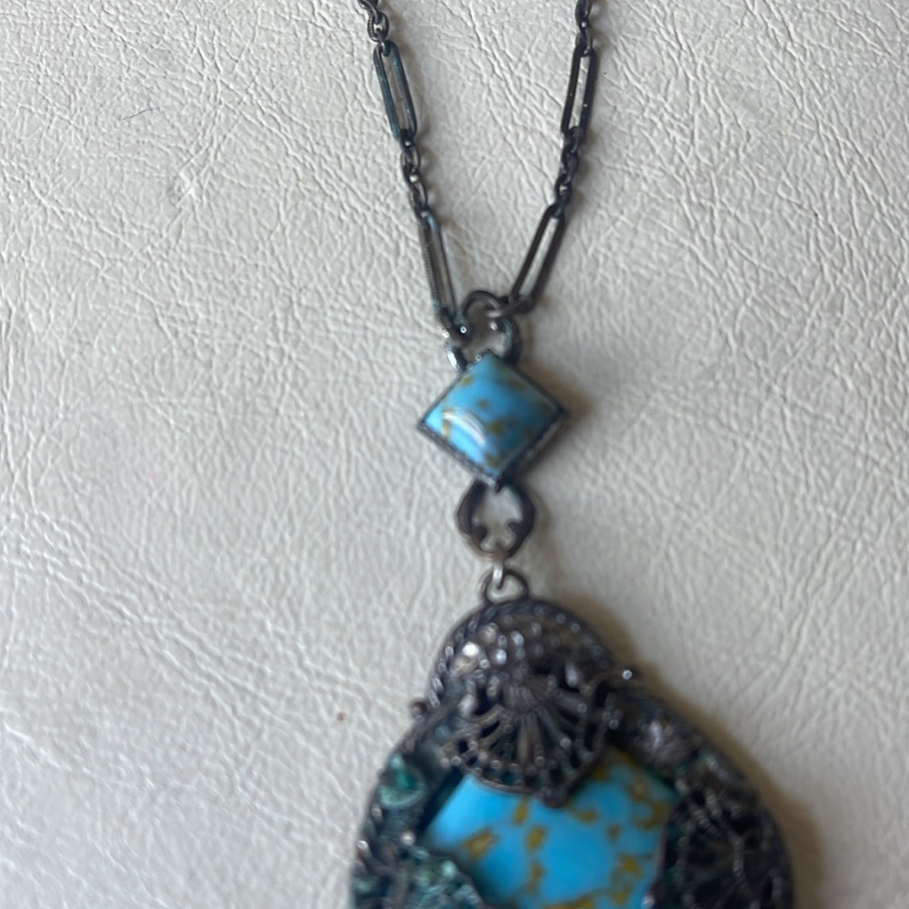 #Art Deco Necklace - Picture 8 of 9